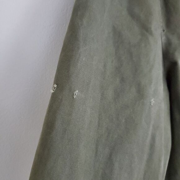 Madewell olive green surplus fatigue cargo jacket lightweight size small - Picture 4 of 13